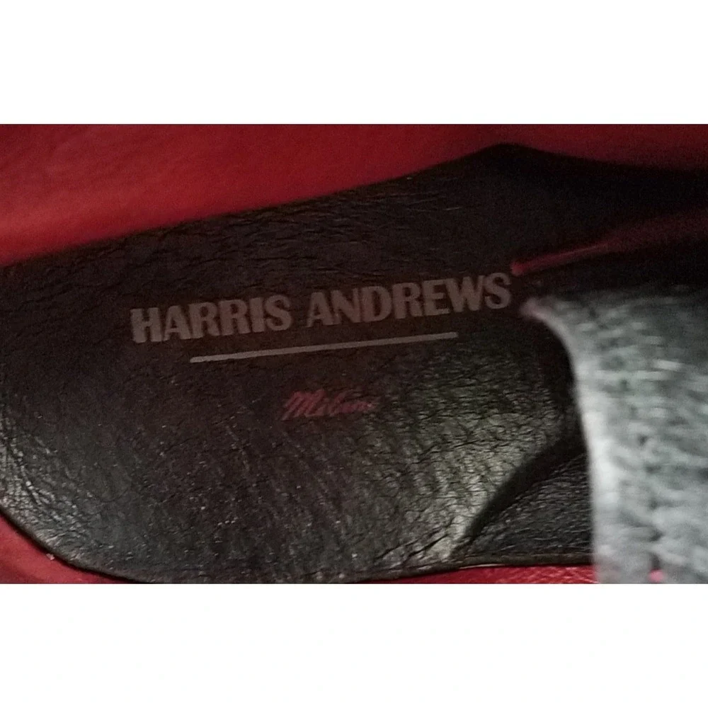 Harris Andrews Pony Chukka‎ Boot Black Lorain Calf Hair Sneakers Sole Size 13M
